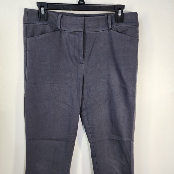 Ann Taylor Loft Womens Pants Size 6 Blue Marisa Skinny Fit Ankle Slacks Trousers - Picture 4 of 8